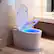 Front. Dyonery - Dyonery Smart Toilet with Bidet Built-in,Foam Shield,Auto Open/Close Lid,Heated Seat,Warm Water Sprayer & Dryer - White.