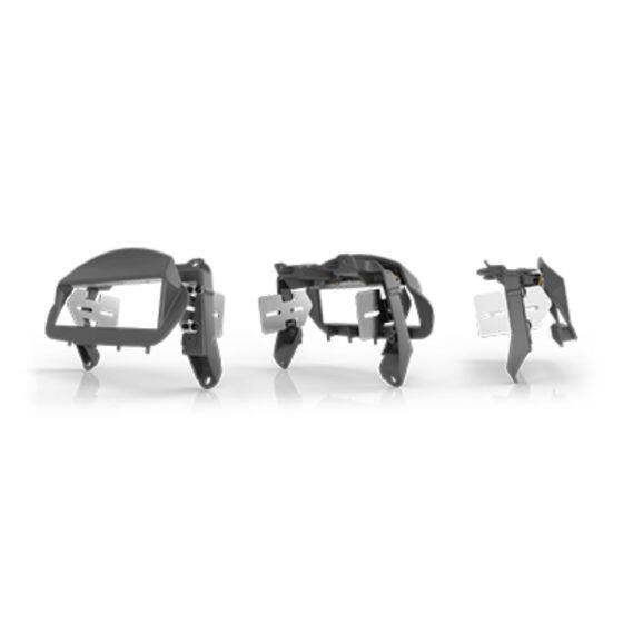 Back. Maestro - Maestro ADS KITTRA1+ADSMRR2 Dash kit solution for Select 2020+ Ford Transit Vehicles + Interface Module - Black.