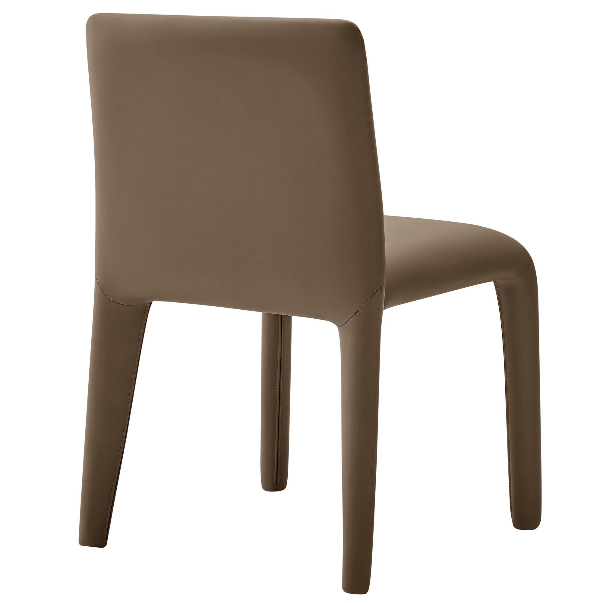 Alt View 1. Modway - Rhodes Vegan Leather Upholstered Dining Chair by Modway - Brown.