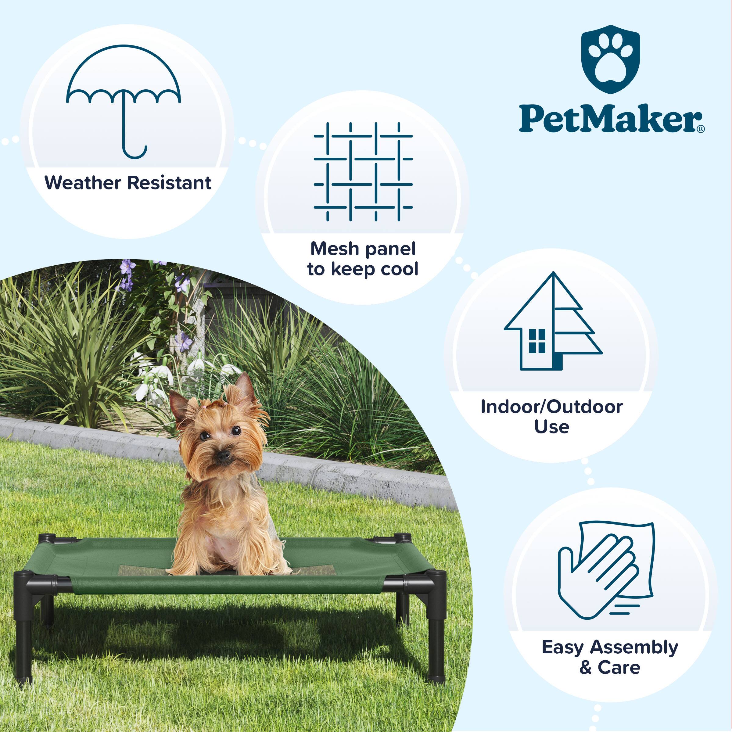 PetMaker Weather Resistant Mesh Panel to Keep Cool Indoor/Outdoor Use Easy Assembly & Care