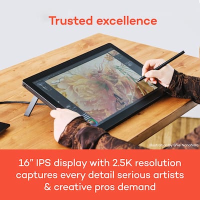 Wacom Cintiq 16 Drawing Tablet Black DTK168K0A - Best Buy Wacom Cintiq 16 Drawing Tablet Black DTK168K0A - Best Buy