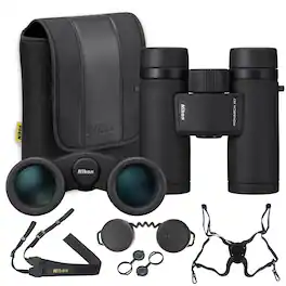 Nikon - Monarch M7 8x30 Binoculars with ED Glass & Dielectric Coating Bundle