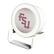 Front. Keyscaper - Florida State Seminoles Linen Print Nightlight Charger & Bluetooth Speaker - White.
