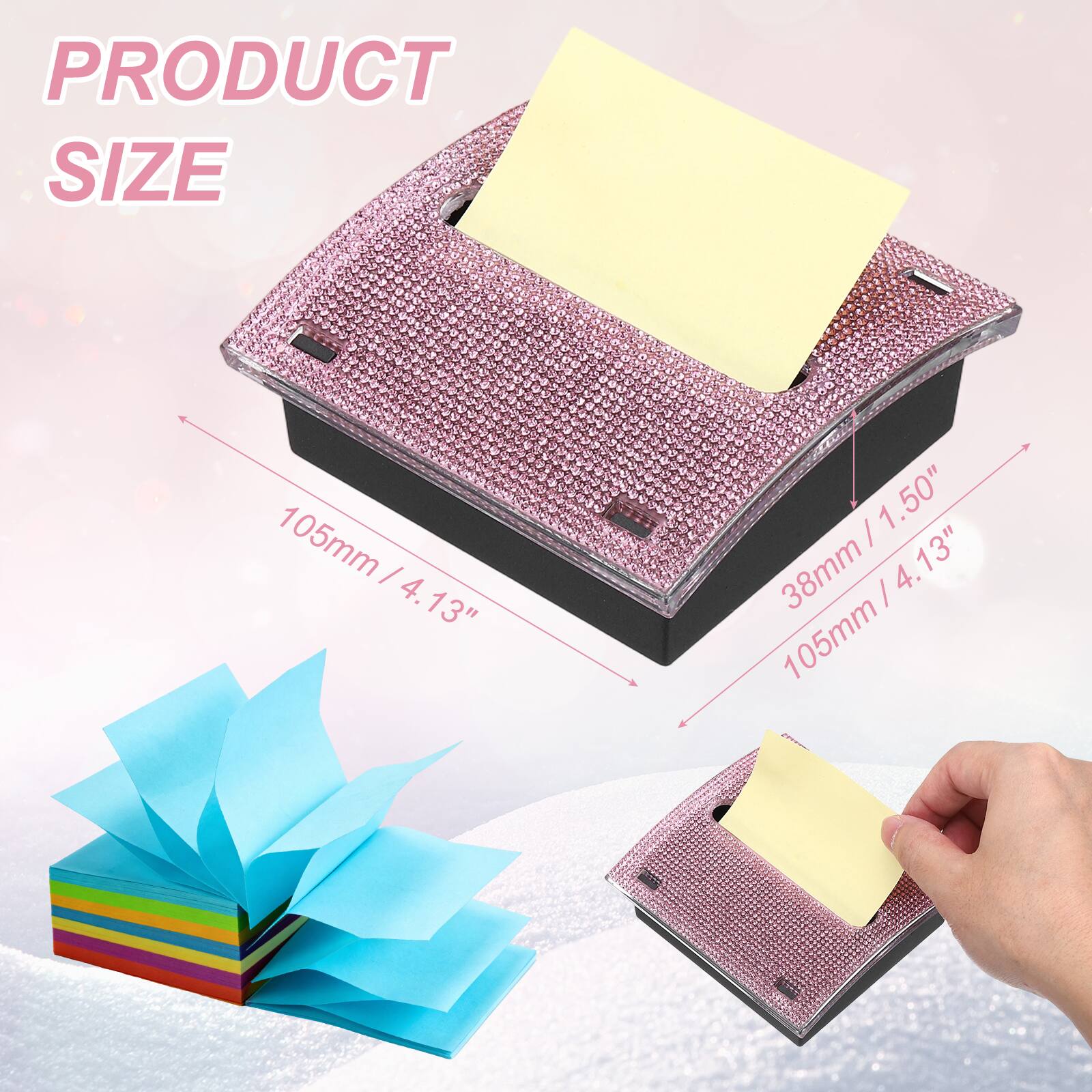PRODUCT SIZE

105mm / 4.13" / 1.50"

38mm / 4.13"