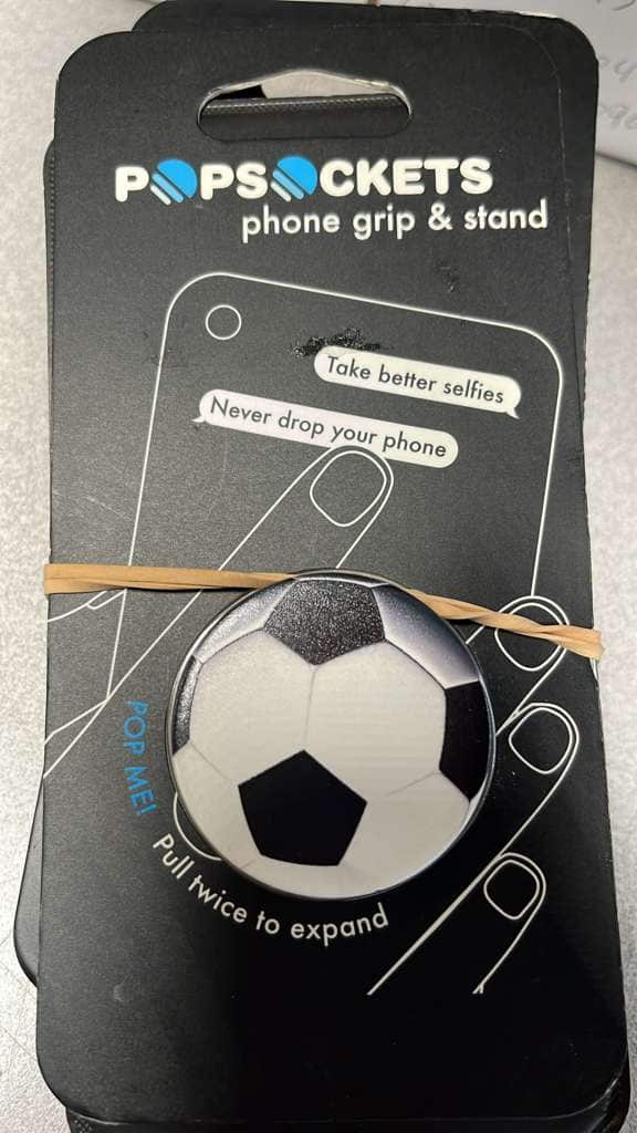PopSockets - Ps04 Phone Grip/stand 707163 101046 - Soccer Ball