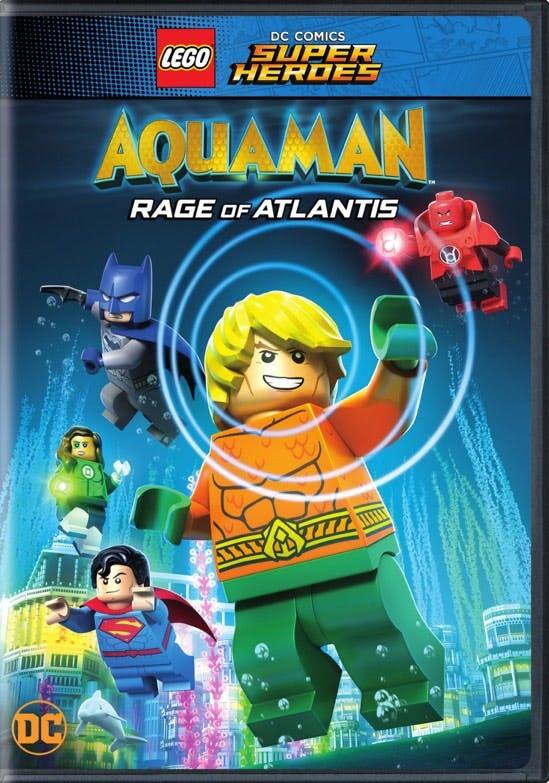 Front. LEGO DC Super Heroes: Aquaman: Rage of Atlantis /no mini fig [DVD].