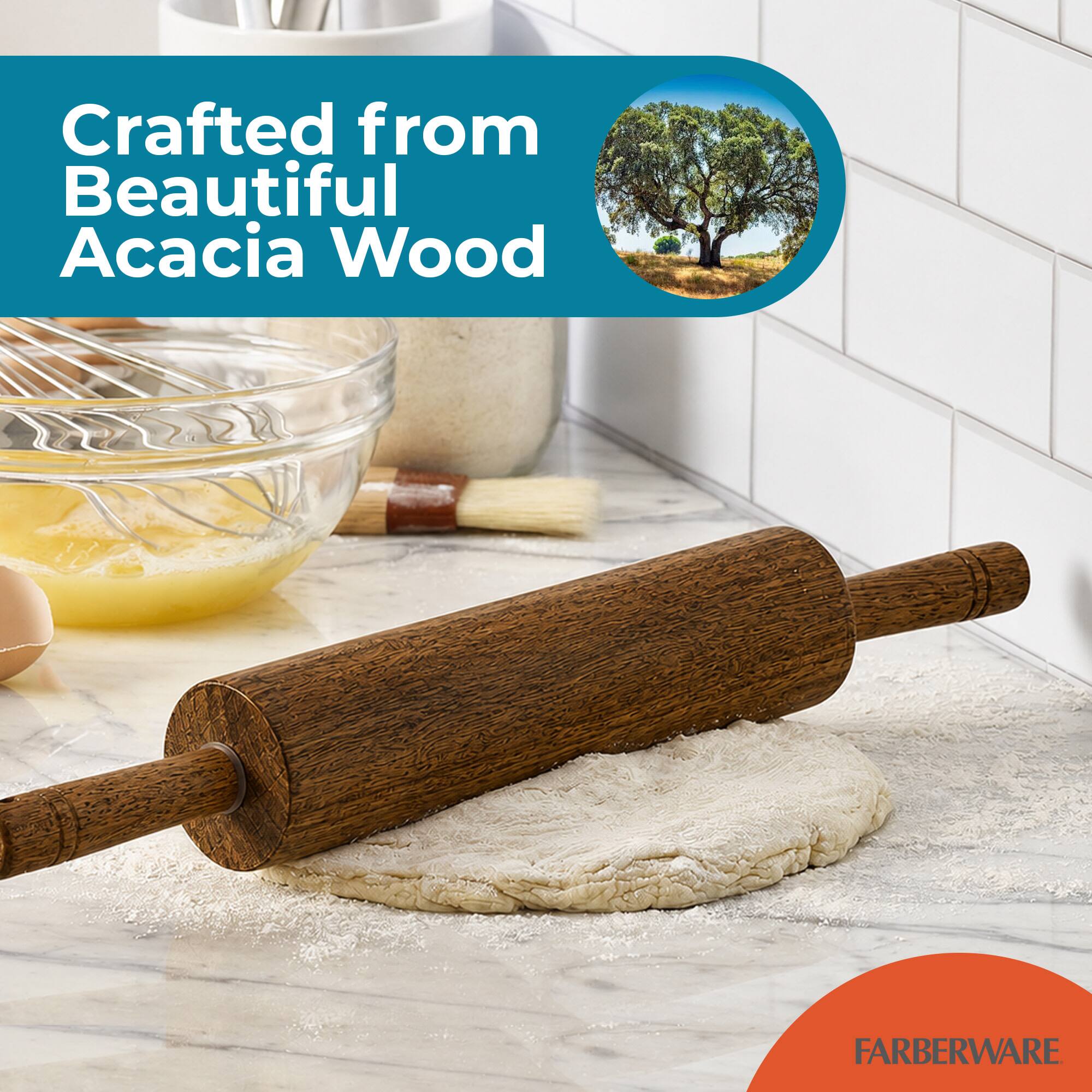 Crafted from Beautiful Acacia Wood

FARBERWARE