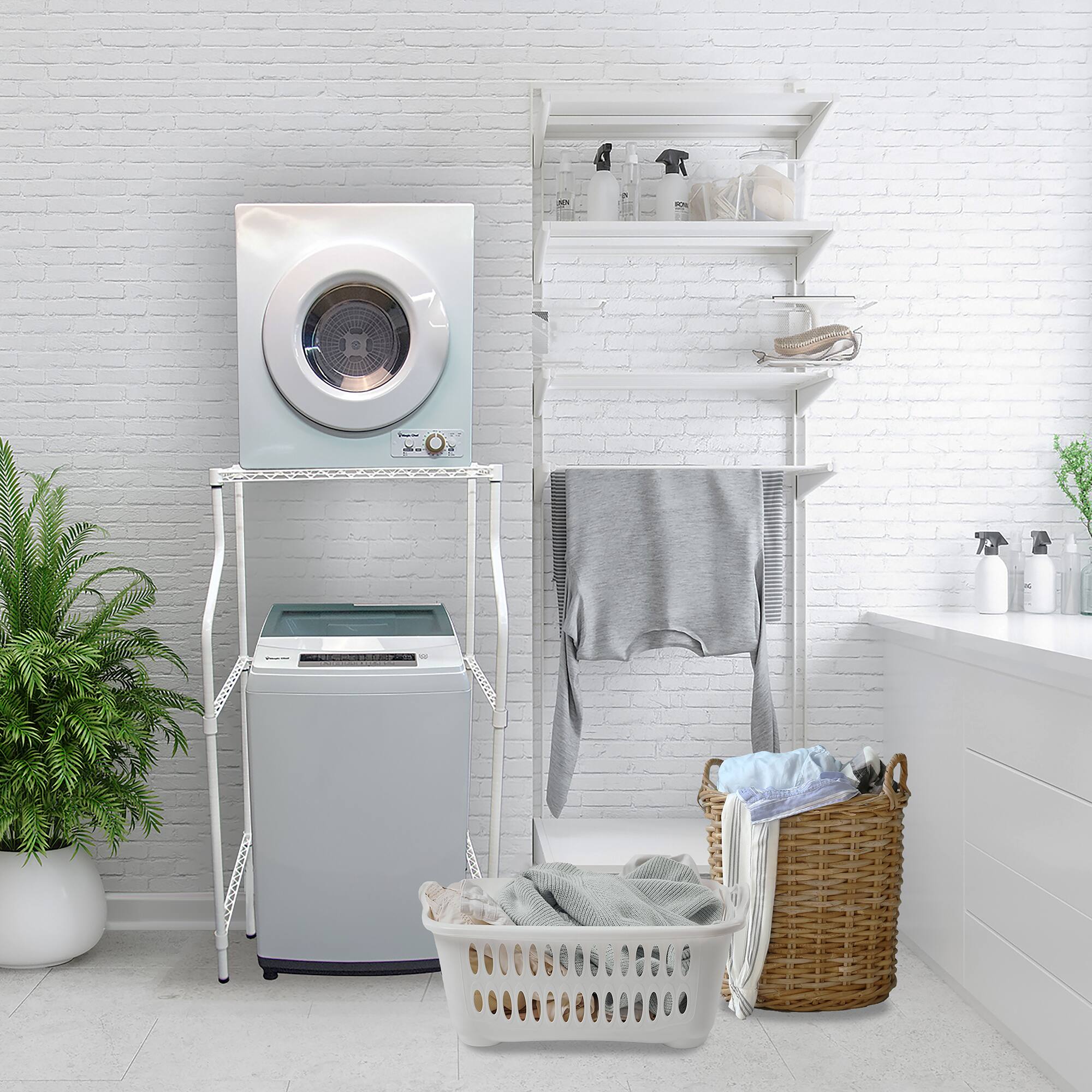 Magic Chef 2.0 cu. ft. Compact Portable Top Load Washer White - Best Buy