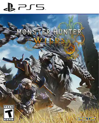 PS5 Monster Hunter: Wilds Sledder Teen T ESRB Capcom - T (Teen 13+)