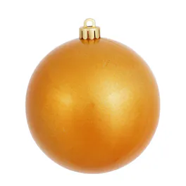 Vickerman - 8" Candy Ball UV Drilled Cap - Antique Gold