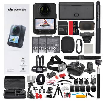 Bundle DJI Osmo 360 Action Camera Adventure Combo with 50 in 1 Bundle DJI Osmo 360 Action Camera Adventure Combo with 50 in 1