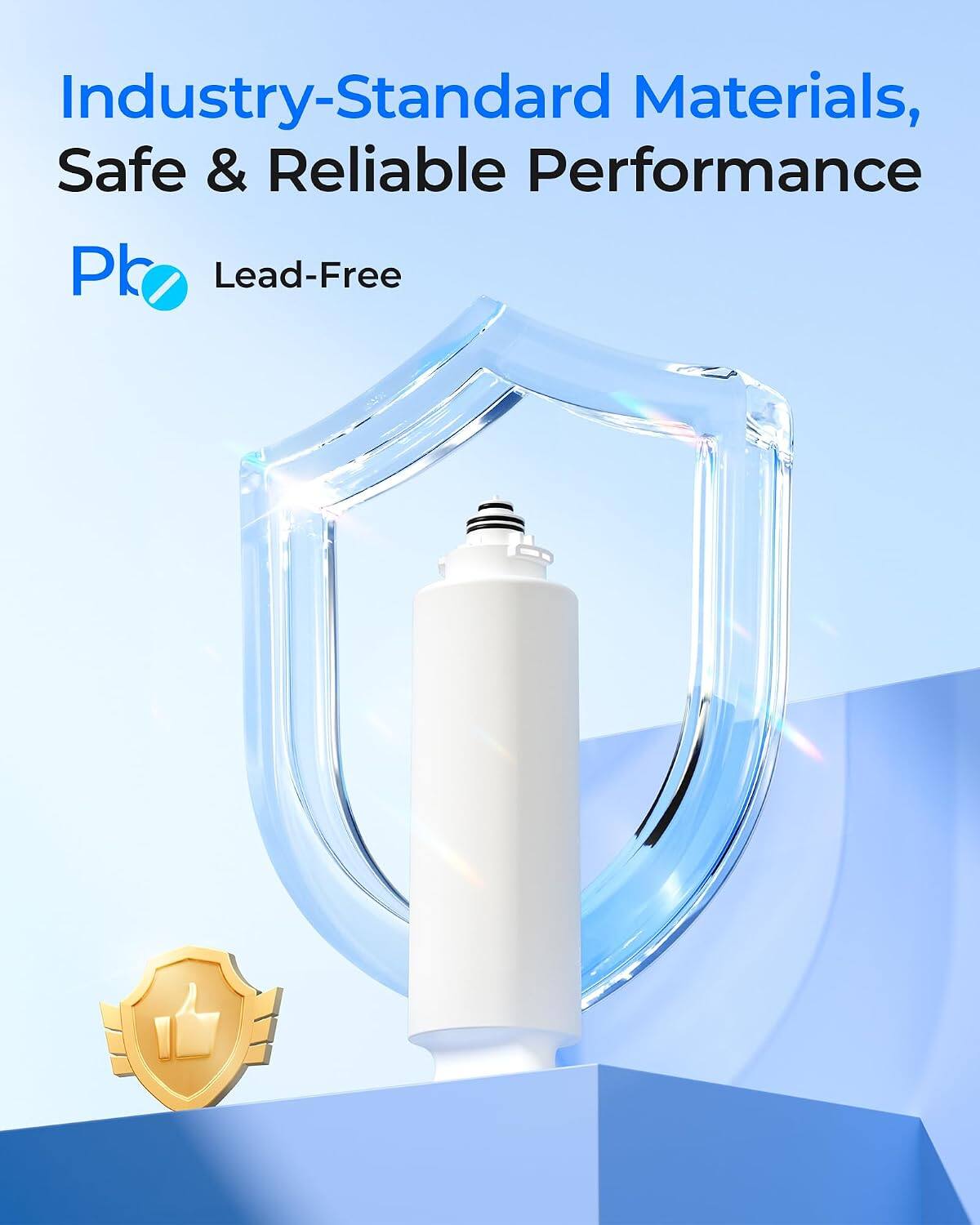 Industry-Standard Materials, Safe & Reliable Performance  
Pb Lead-Free