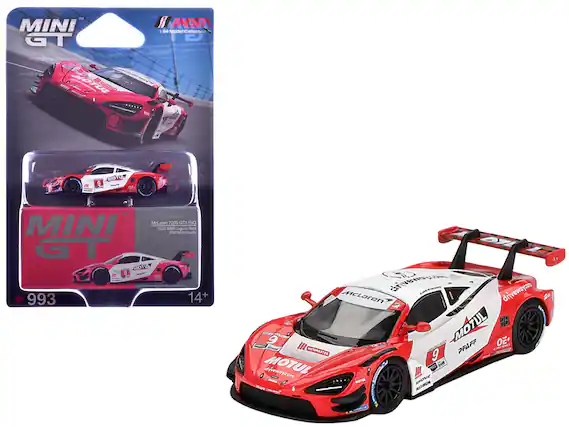 MINI GT "IMSA 1:84 Model Collection"
McLaren 720S GT3 Evo
2024 IMSA Laguna Motorsports Team
MOTUL
PRAFF
OE+
driveways.com
993
14+