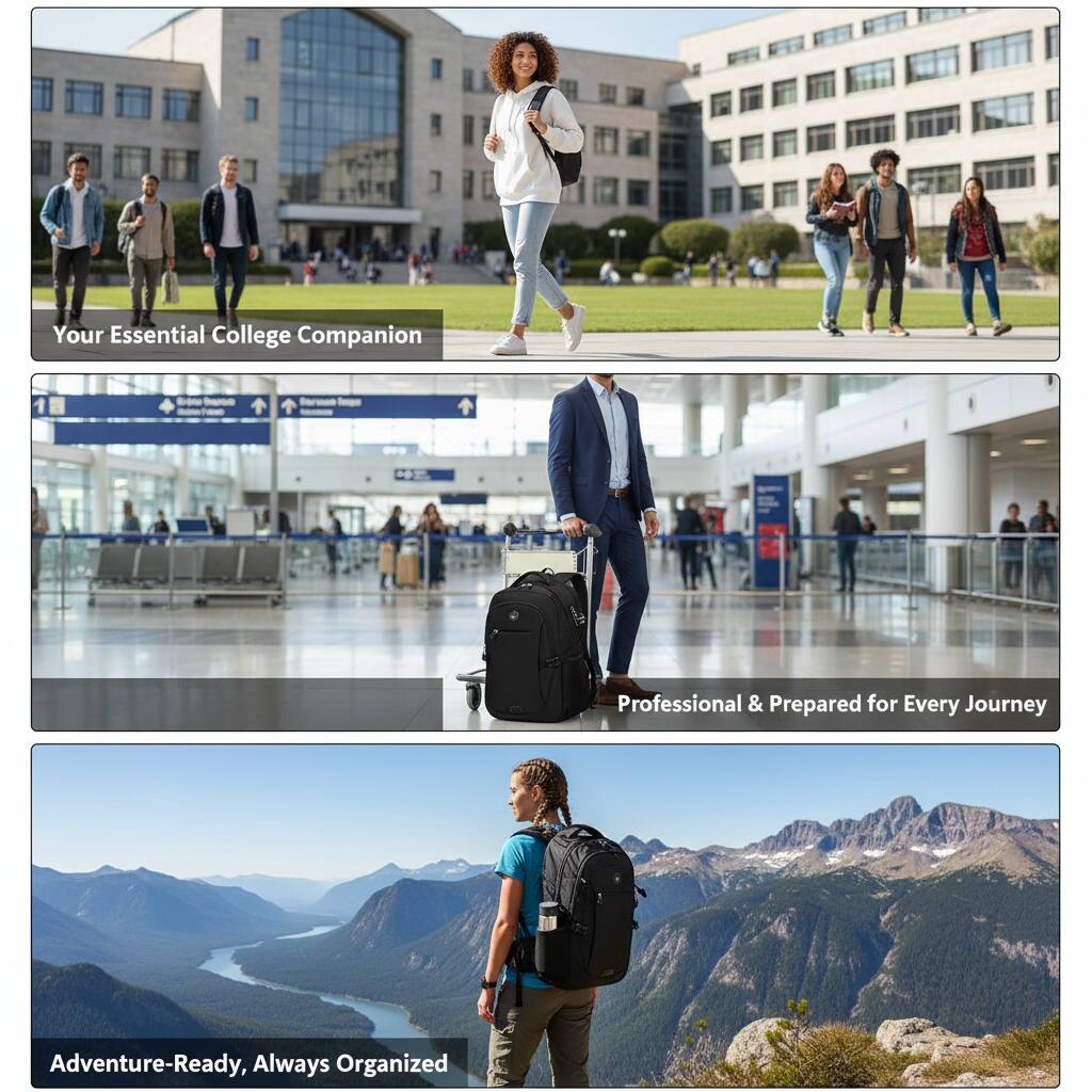 Your Essential College Companion

1. Professional & Prepared for Every Journey

Adventure-Ready, Always Organized