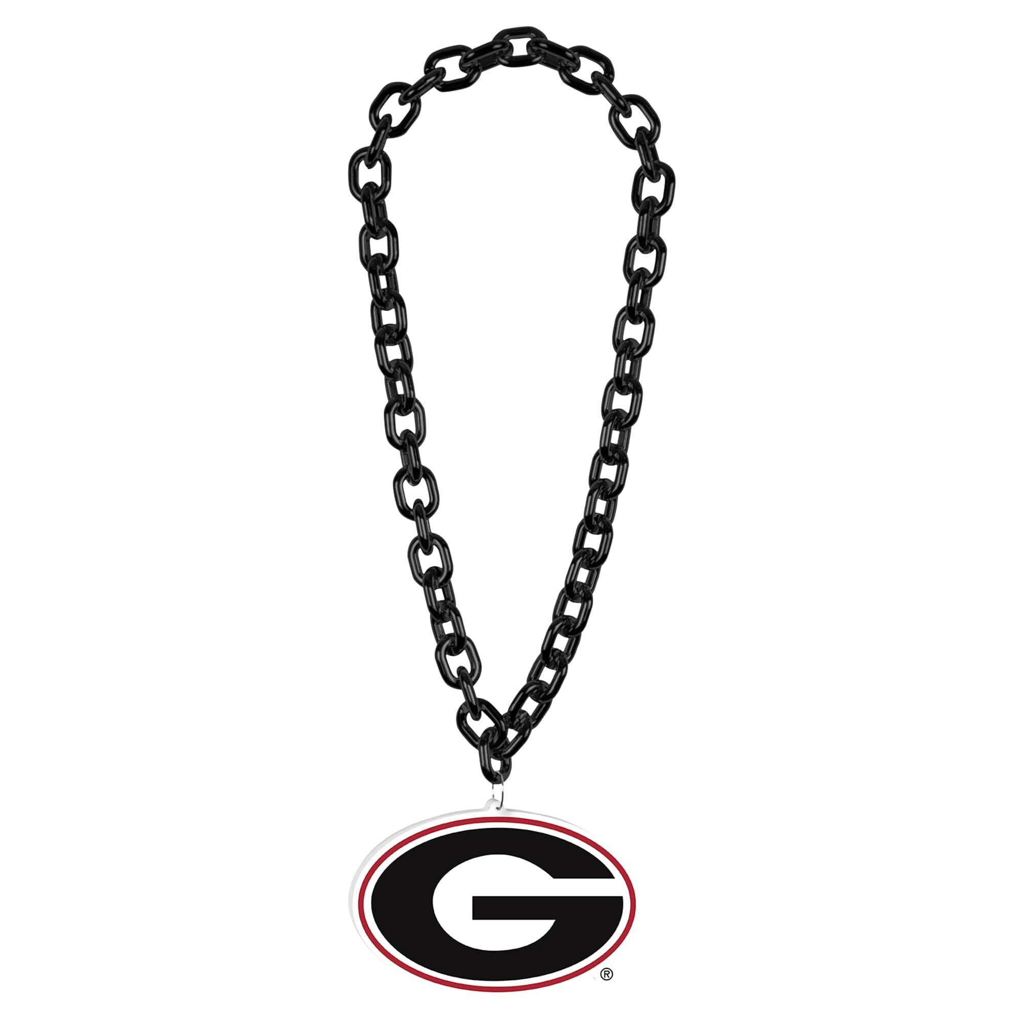 WinCraft - Georgia Bulldogs Big Chain Logo Necklace - Multicolor price history on PriceWatchPro