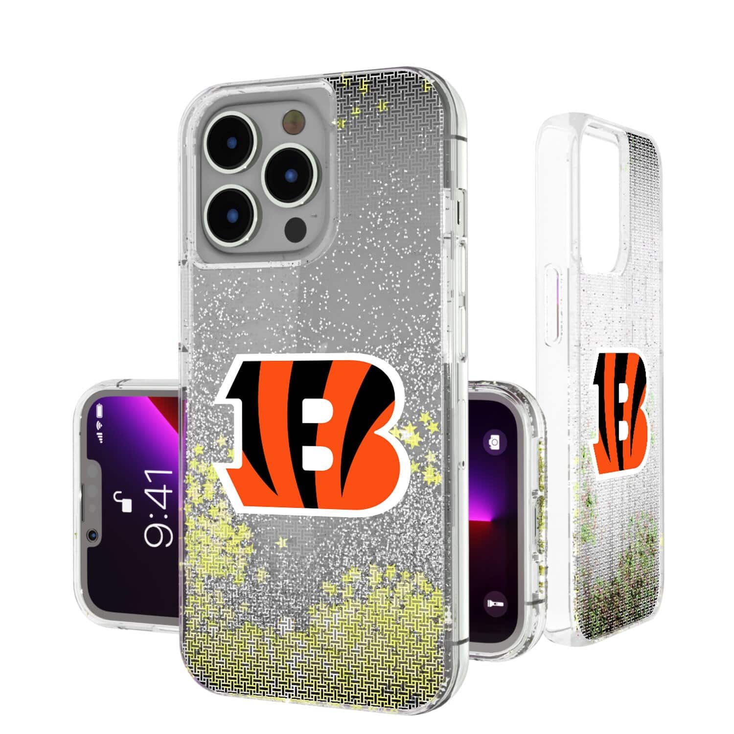 Keyscaper - NFL - Cincinnati Bengals Linen Logo iPhone Glitter Case - 15 Pro - Multicolor price history on PriceWatchPro