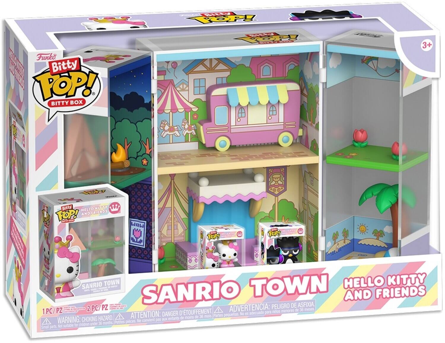 Pe E0 Funko Bitty POP! BITTY BOX Bid PoP W -9 Fe FE 3+ Bitty HELLO KITTY TOP! AND FRIENDS OW FOP! FOR! SANRIO TOWN TOWN HELLO KITTY mma SANRIO AND FRIENDS PZ ADVERTENCIA: PELIGRO DE ASFIXIA. 1PC/PZ PZ 2 PC/ D'TOUFFEMENT. nios menores de 36 meses. ATTENTION: DANGER No es adecuado para moins de 36 mod. Partes pequeas. CHOKING HAZARD. aux enfants de WARNING: under 36 months. Petites pices. Ne convient pas Not sutable for children Smal parts