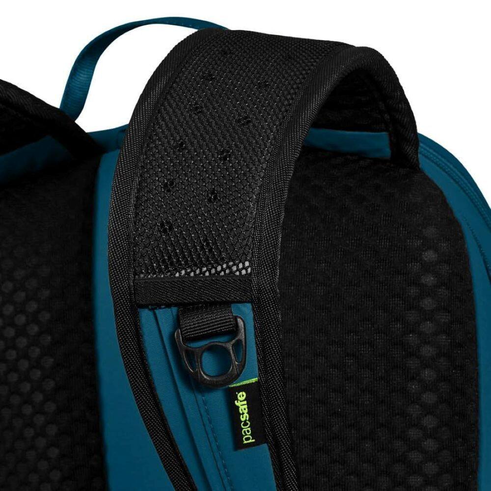 Alt View 4. Pacsafe - Pacsafe ECO 18L Anti Theft Backpack (Tidal Teal) - Tidal Teal.