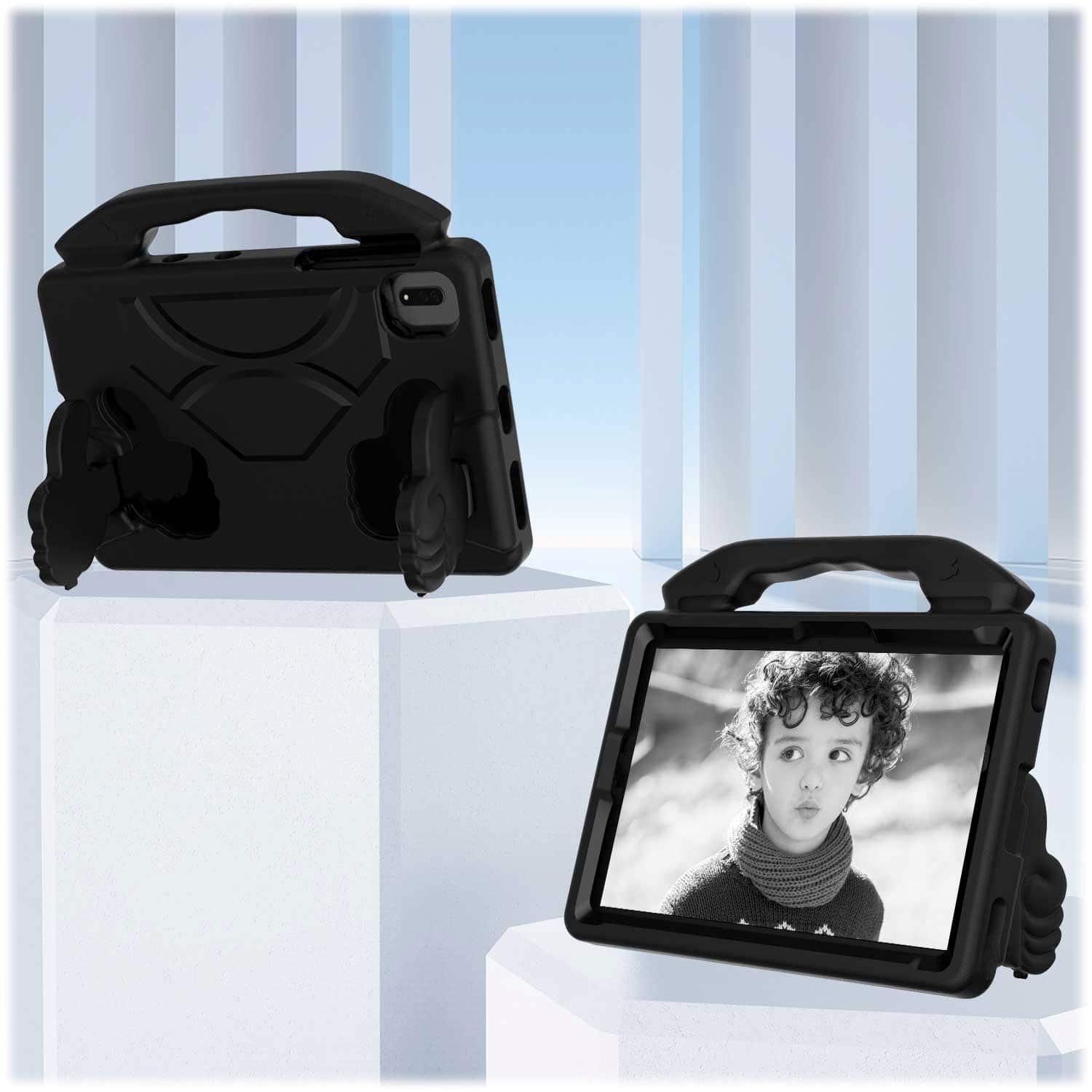 Alt View 14. SaharaCase - KidProof Case for Samsung Galaxy Tab A9+ - Black.