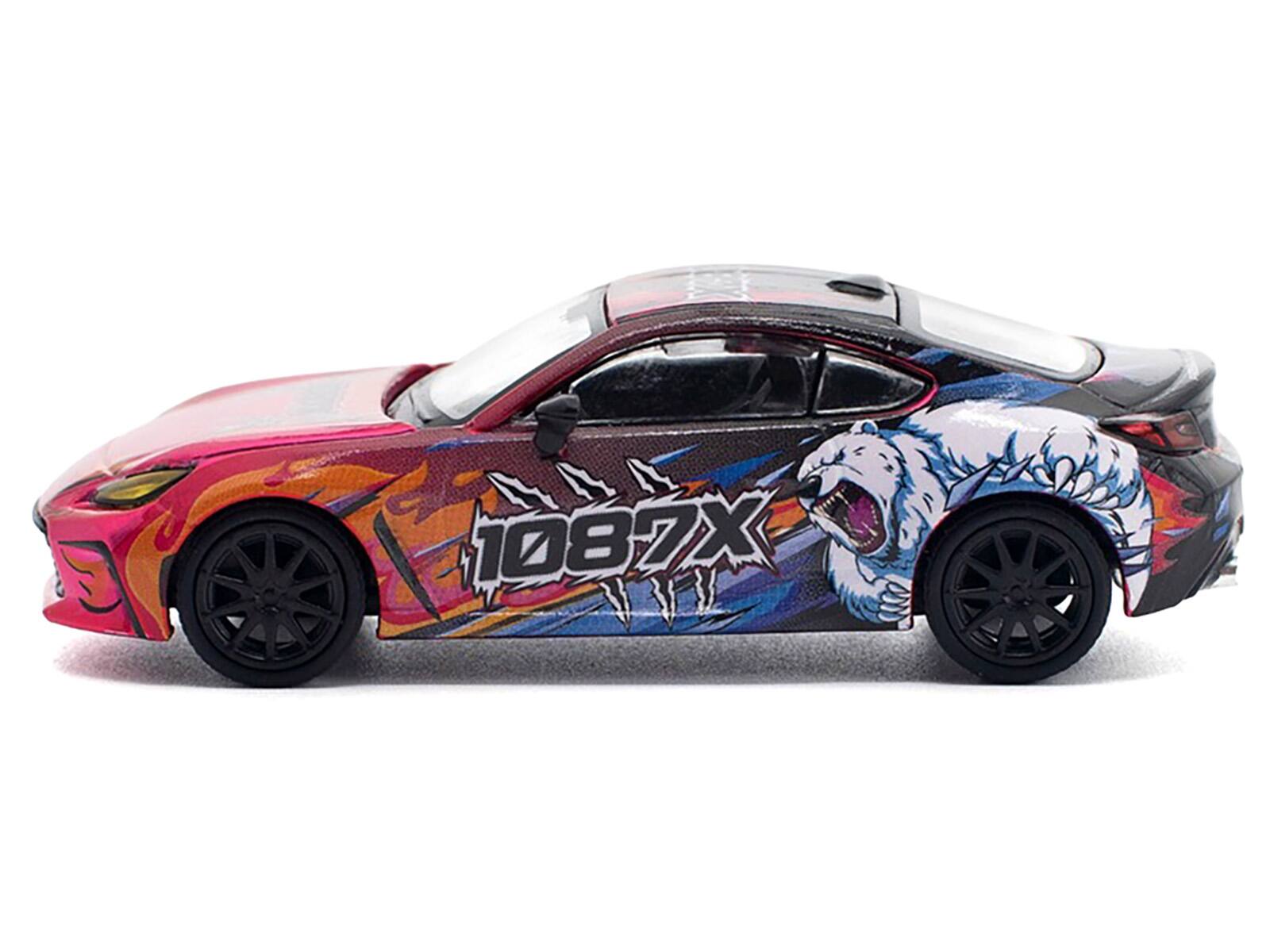 Alt View 2. Pop Race - Toyota GR86 #823 1087X "Toyota GR86 Cup" (2025) 1/64 Die Cast Model Car by Pop Race.