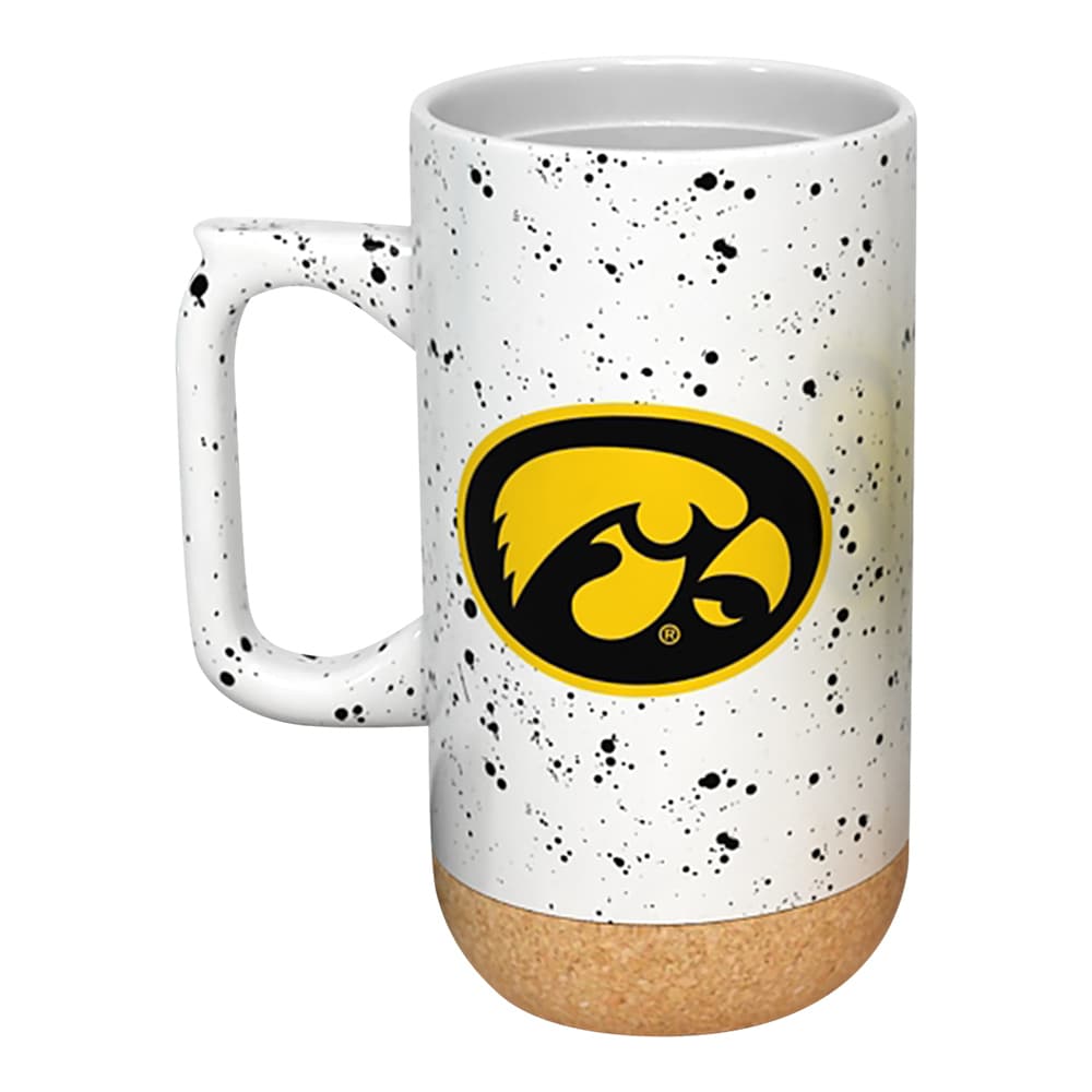 Alt View 1. Indigo Falls - Iowa Hawkeyes 18oz. Speckle Cork Mug - Multicolor.