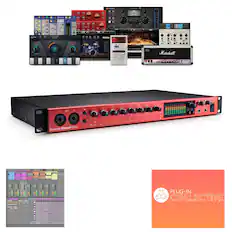 1. Focusrite Clarett 8Pre
2. Marshall
3. Alesis
4. Rock
5. Plug-In Collective