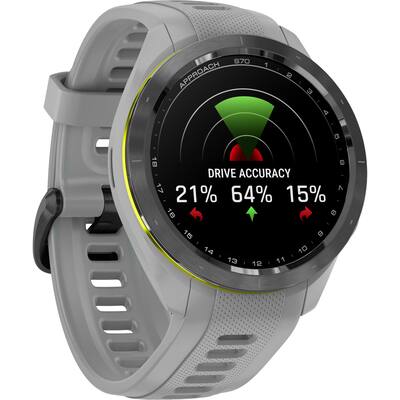 Garmin approachS70 42㎜グレー Garmin Approach S70 GPS Smartwatch 42mm Ceramic Black