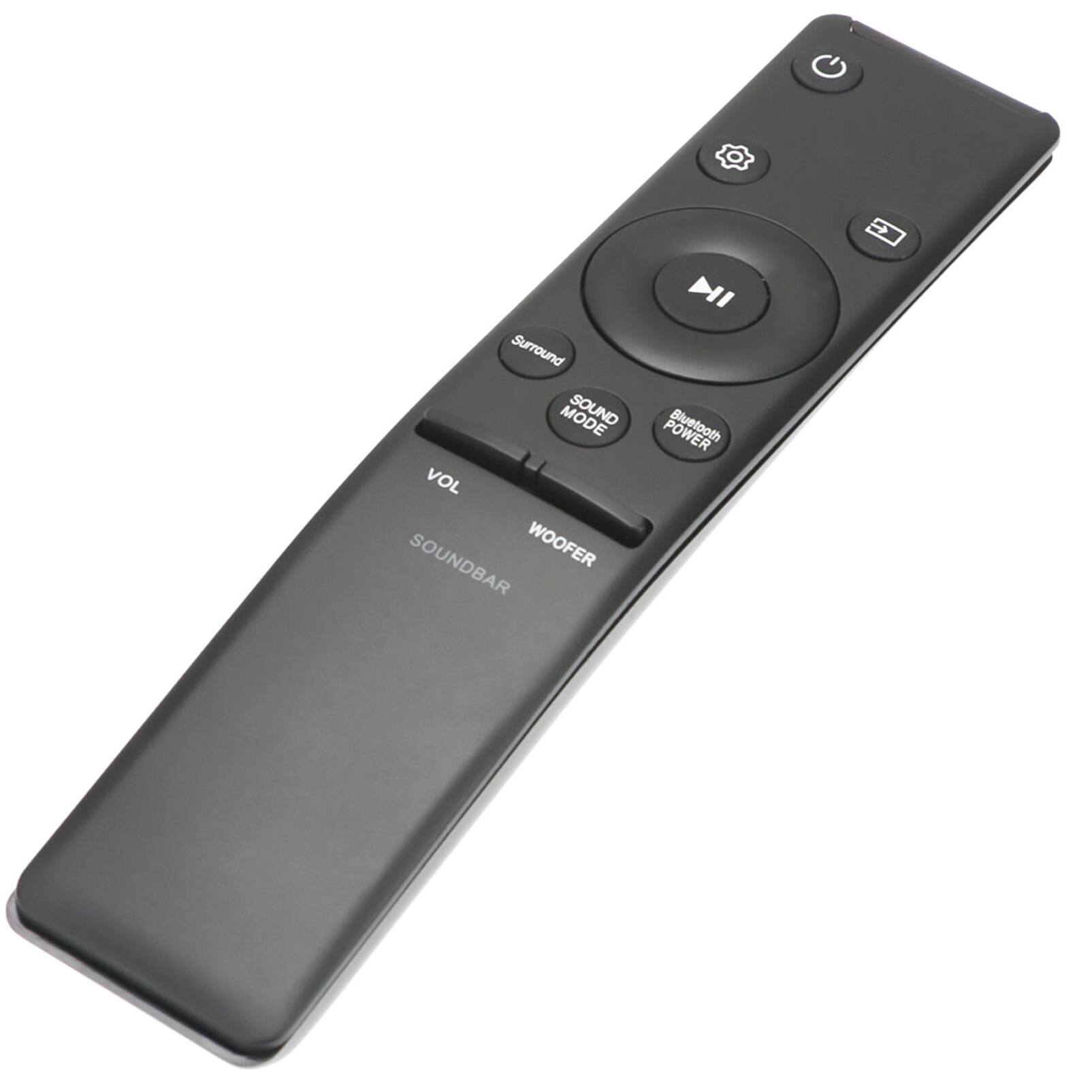 Sure, here is the corrected and grouped text from the image:

- **SOUND BAR**
- **VOL** (Volume)
- **WOOFER**
- **SOUND MODE**
- **SOUND POWER**
- **Surround MODE**
- **Bluetooth**