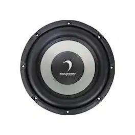 Diamond Audio - DMD104 Diamond 10" Dvc 4Ω 200W Rms / 400W Max Power Handling - Black/Gray
