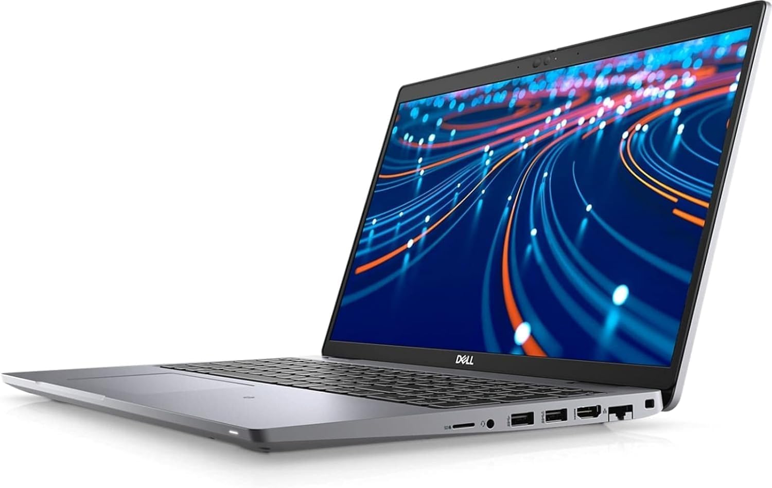 Left. Dell - Dell Latitude 5520 Laptop 15.6-inch FHD Display Intel Core i5-1145G7 32GB RAM 512GB SSD Win 11 Pro - Silver.