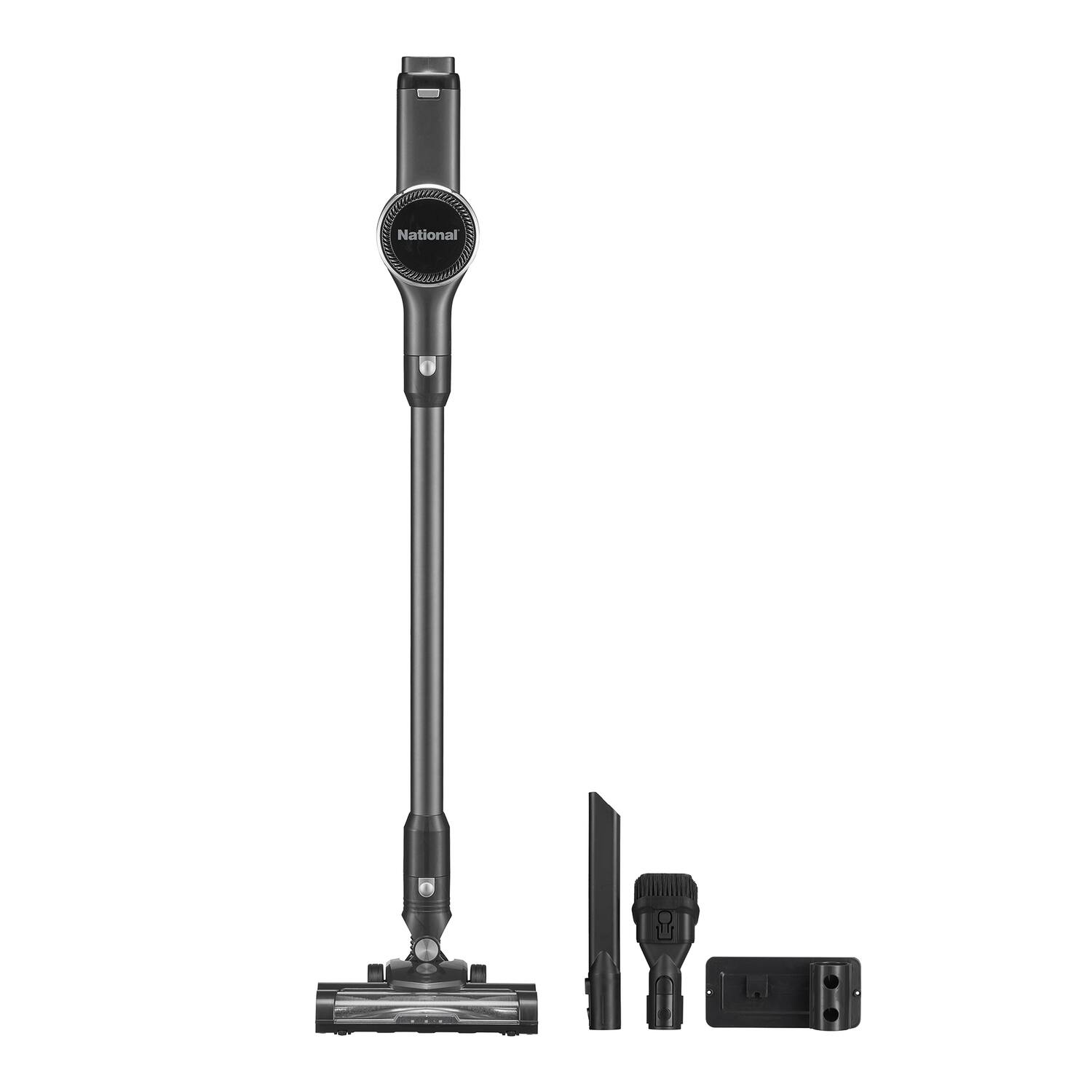 Alt View 2. National - Cordless Lightweight 2-in-1 Upright/Handheld Vacuum Cleaner NA-870V, 22-kPa Suction, HEPA Filter - Gray.