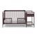 Alt View 18. Graco - Fable 4-in-1 Convertible Crib and Changer - Espresso.