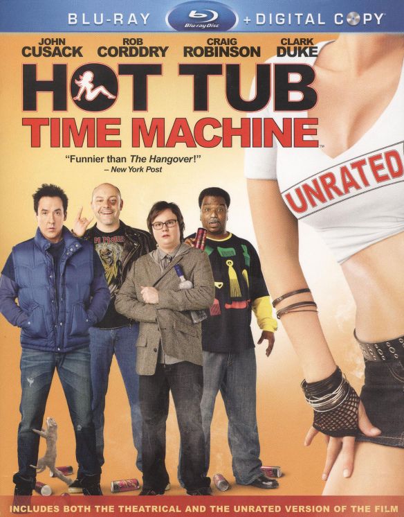  Hot Tub Time Machine [Unrated] [2 Discs] [Includes Digital Copy] [Blu-ray] [2010]