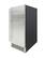Left. Vinotemp - Brama Indoor 15-Inch 25 Lb Freestanding Icemaker - Silver.