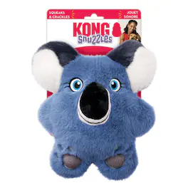KONG - Snuzzles Koala Plush Dog Toy in Plush, Koala - Blue