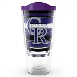 Tervis - Colorado Rockies 24oz. Hype Stripe Classic Tumbler - Multicolor