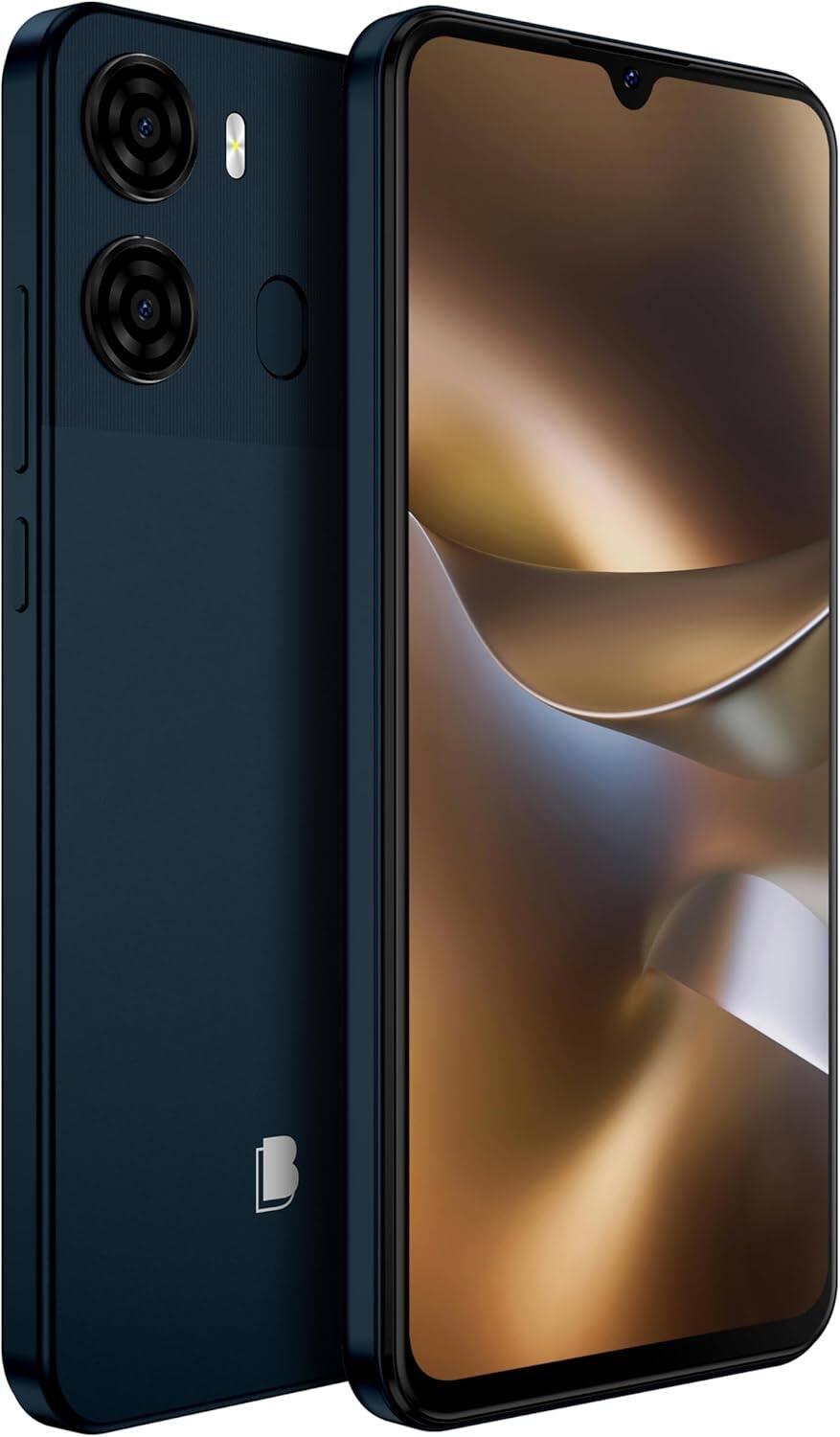 Left. BLU - K2 64GB (Unlocked) - Black-Blue.