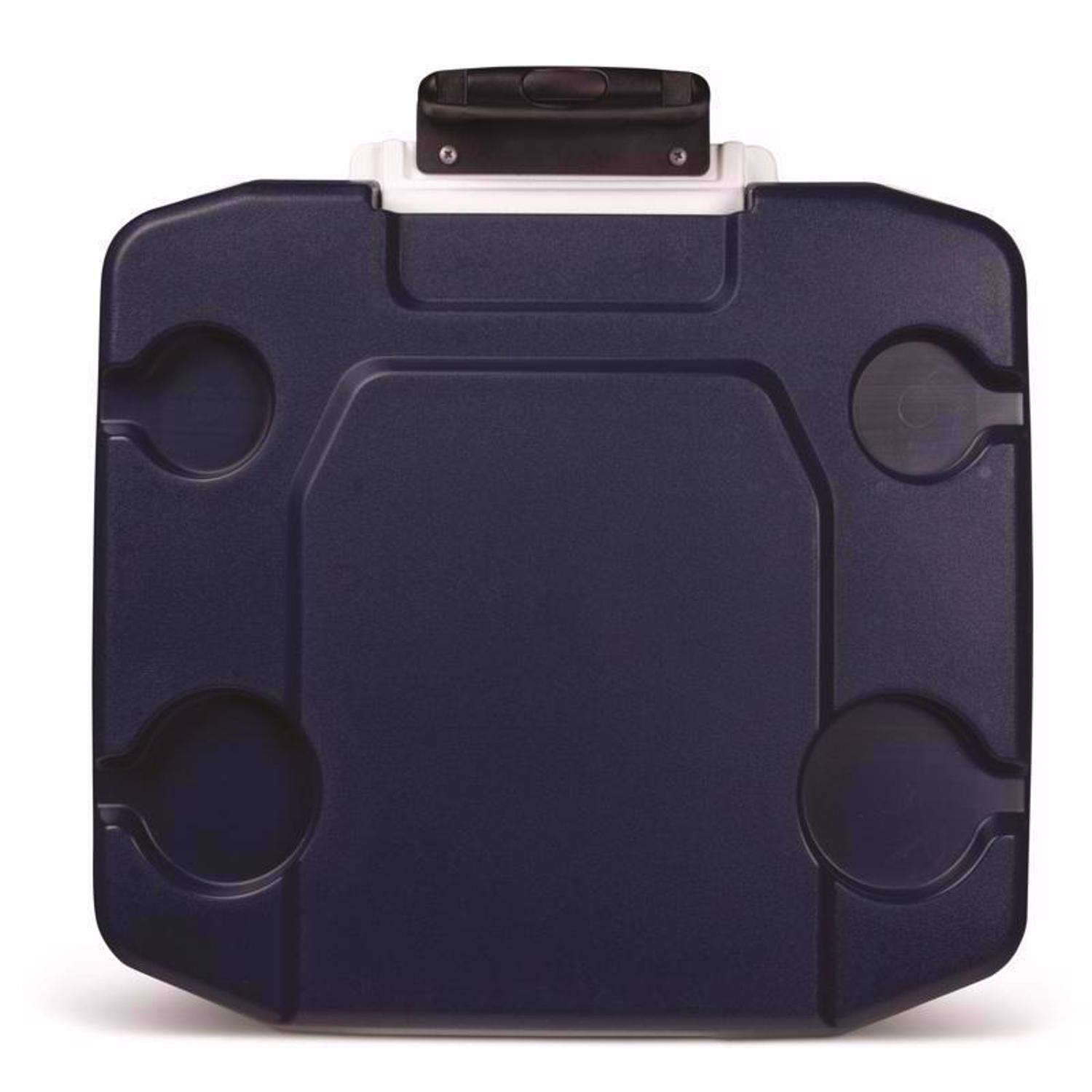 Left. Igloo - Igloo MaxCold Gray 62 qt Cooler - Jet Carbon/Ice Blue/White.