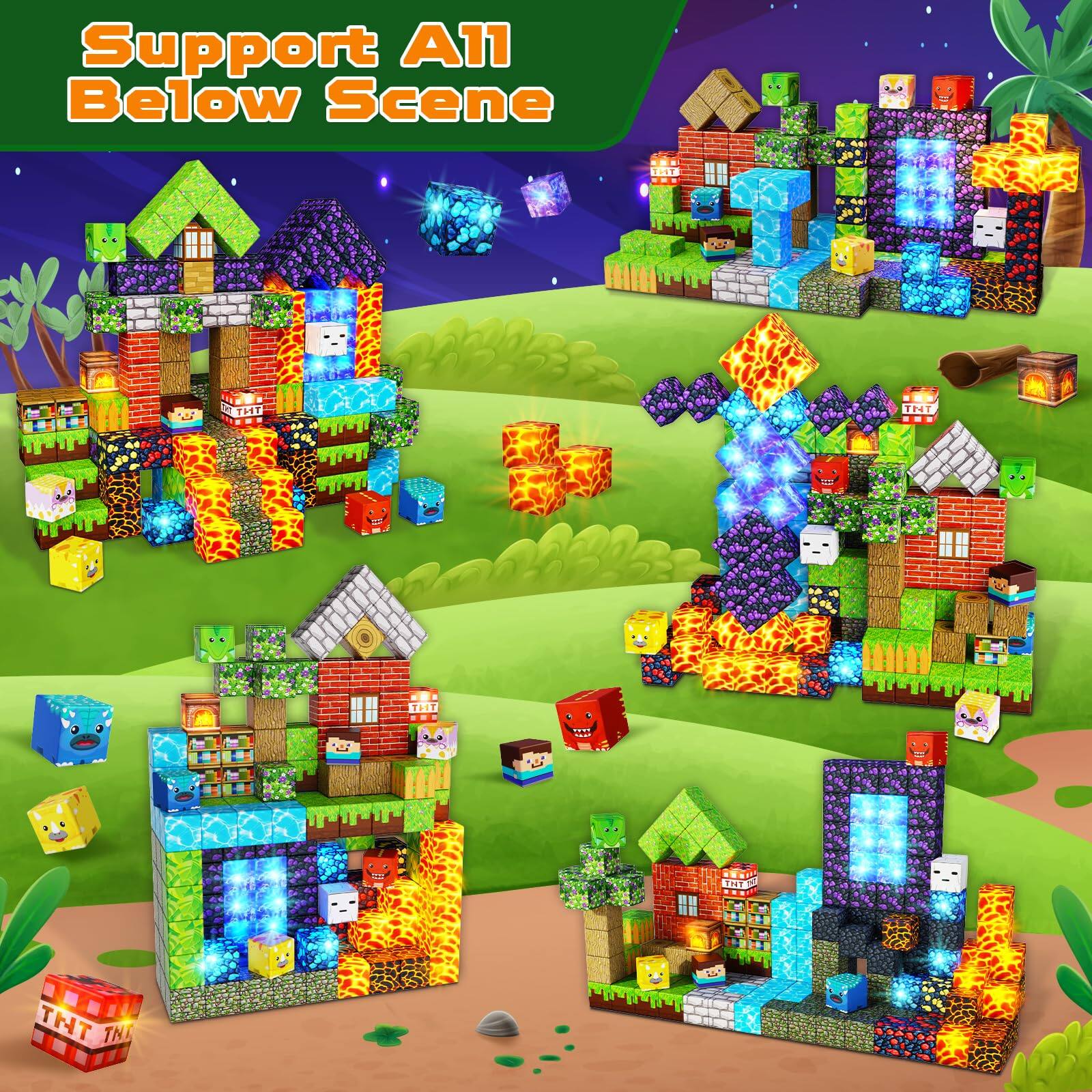 Support All Below Scene