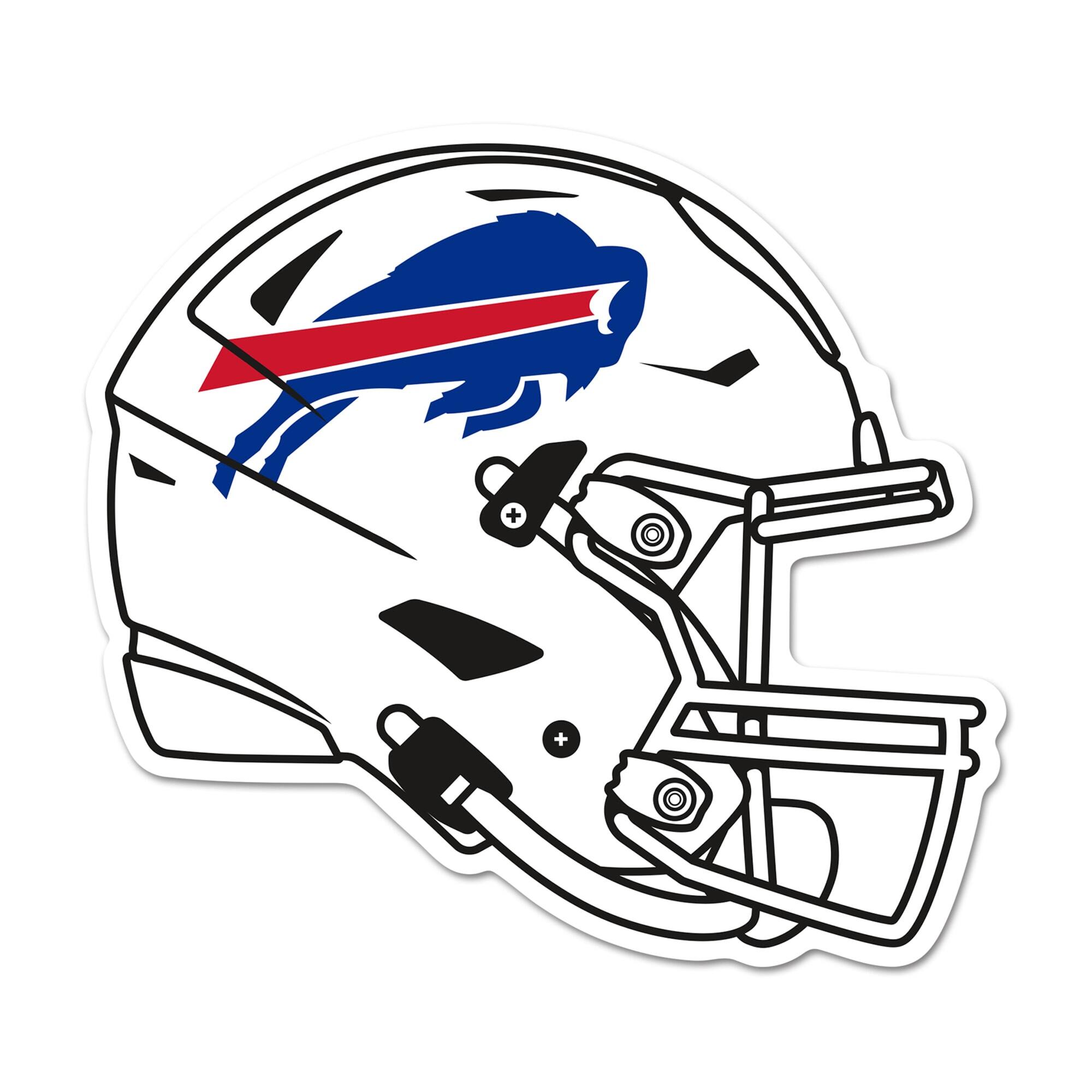 Buffalo Bills 14" Helmet Wood Sign