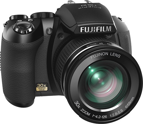 Aanpassen waarschijnlijk Gevlekt Best Buy: FUJIFILM FinePix 10.0-Megapixel Digital Camera Black HS10 Black