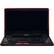 Front Standard. Toshiba - 18.4" Qosmio Notebook - 4 GB Memory - 500 GB Hard Drive - Omega Black.