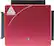 Front. Apricorn - DriveWire Universal Hard Drive Adapter - Metallic Red.