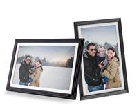 Aluratek - 10" IPS LCD Wi-Fi Touchscreen Digital Photo Frame - Black - Angle_Zoom