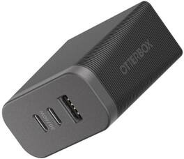 Premium Pro Otterbox 72W Dual Port 30W USB-C PD + Single Port 12W USB-A Premium Pro Wall Charger | Color: Black - Black