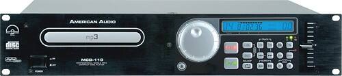 Front Standard. American Audio - MP3/CD Player.