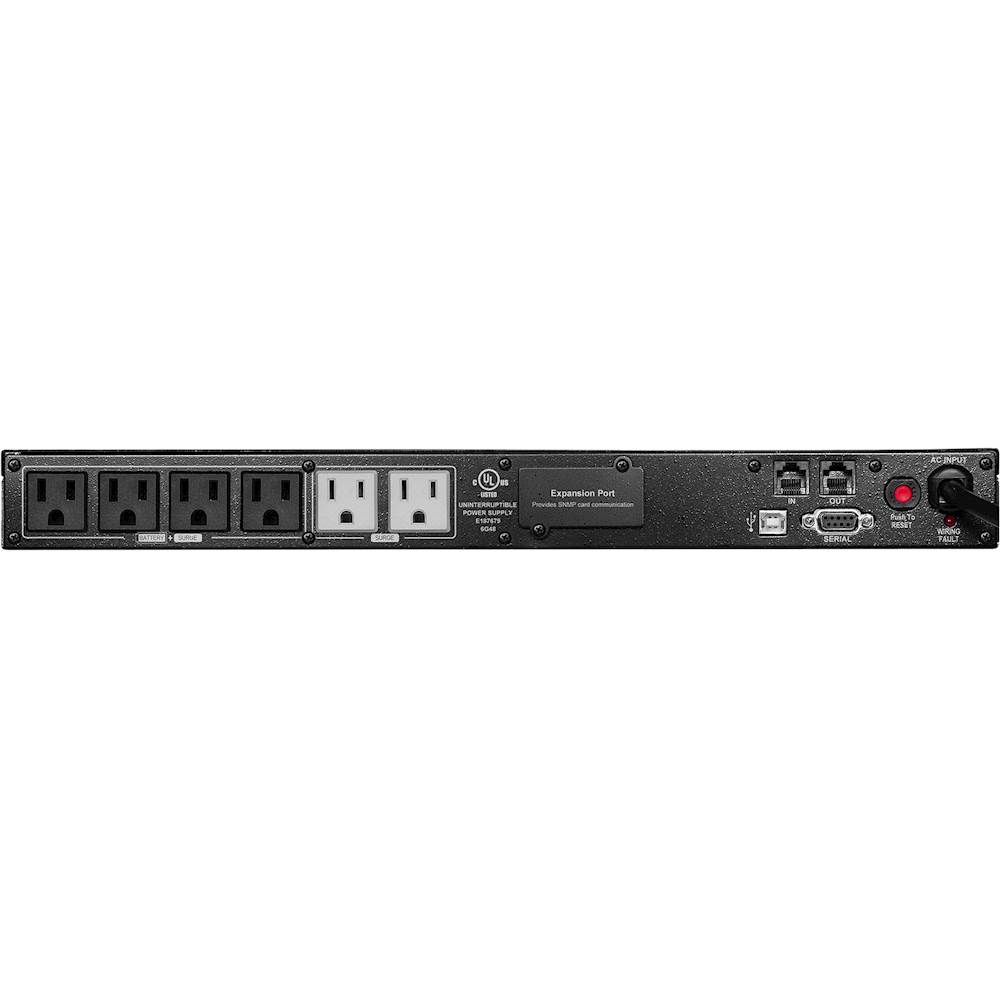 CyberPower OR700LCDRM1U Smart App LCD UPS System 700VA/400W 6 Outlets AVR,... 