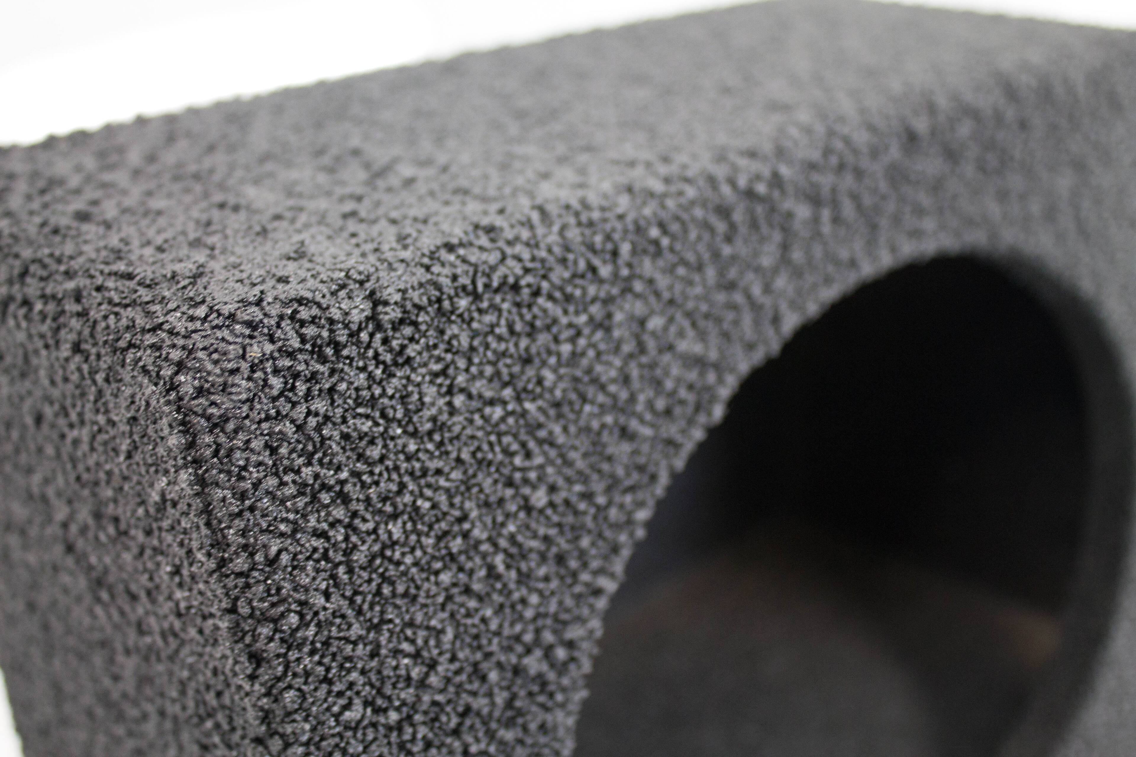 Alt View 7. QPower - Q Power Q-Bomb QTW6X9 6x9" Car Wedge Speaker Boxes with Bedliner Spray, Pair - Black.