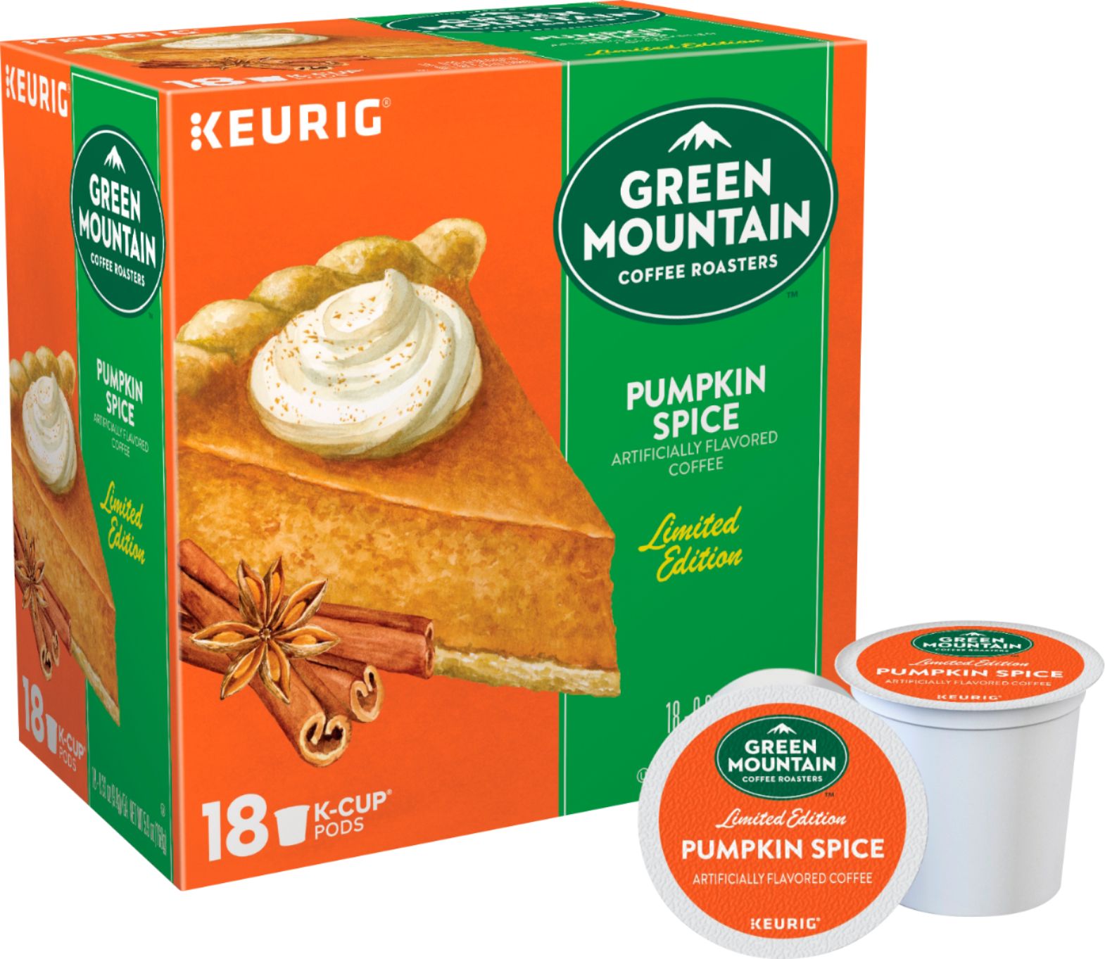 Keurig Green Mountain Fall Foliage Ceramic Coffee Mug Tea Cup NEW