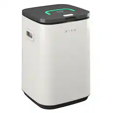 Front. Miko - MIKO Nest Towel Warmer 23L Capacity with Aromatherapy, Adjustable Timer, Delay Start & 266°F Fast Heating - White.